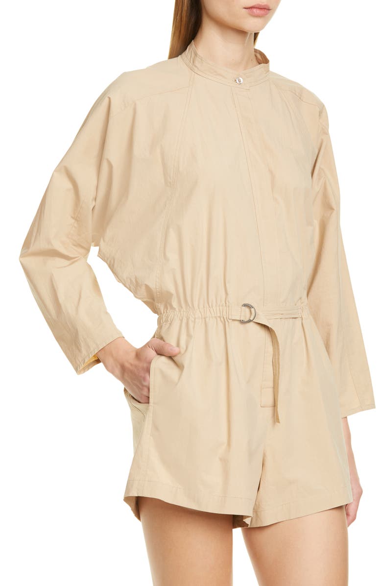 A.L.C. Penelope Long Sleeve Romper, Alternate, color,