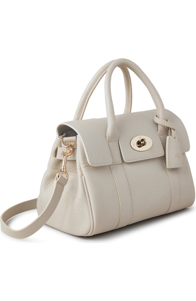 Mulberry Small Bayswater Satchel, Alternate, color, Chalk