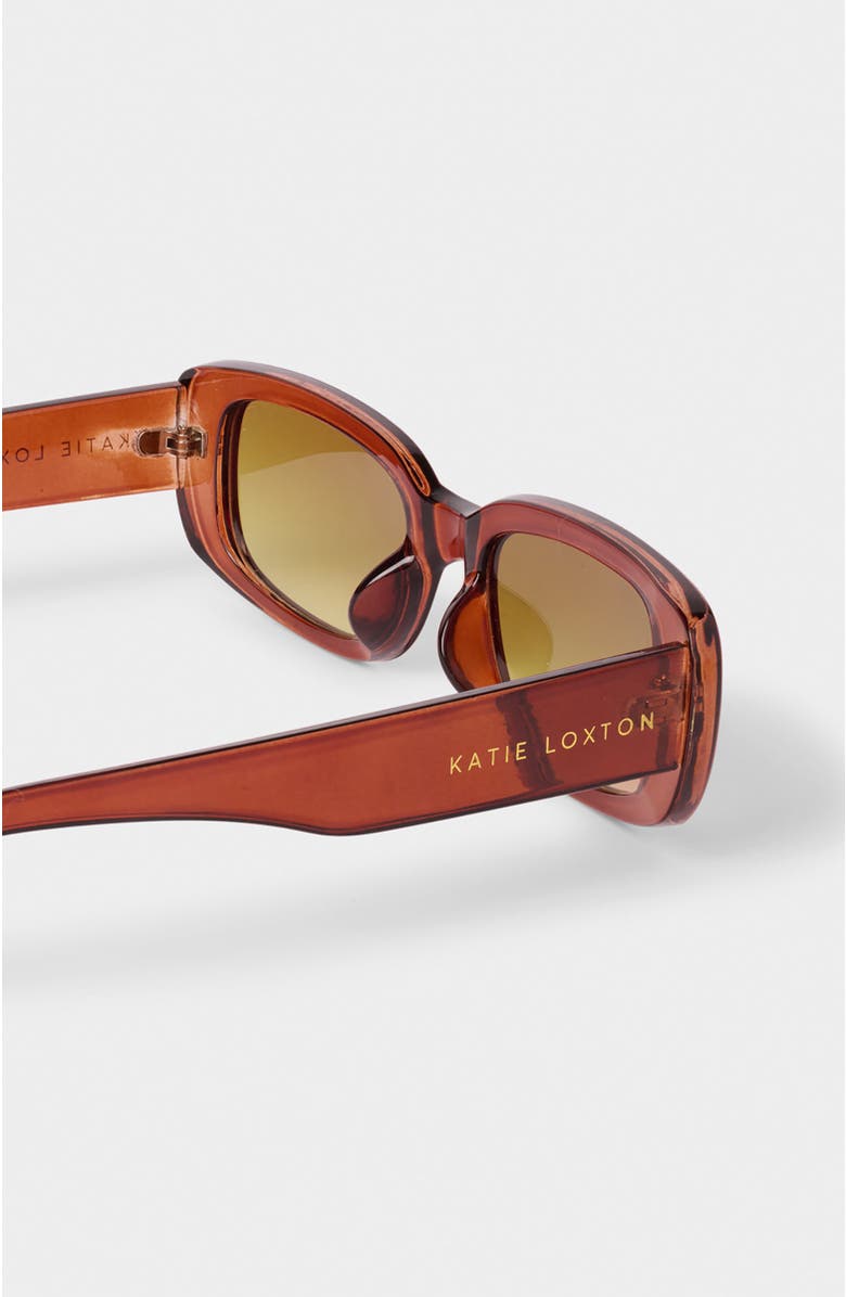 Katie Loxton Venice Sunglasses, Alternate, color, Amber Transparent