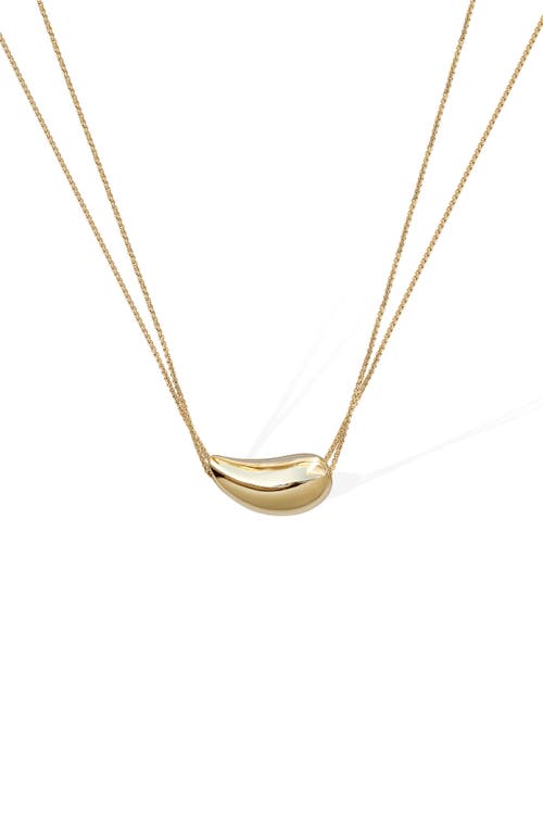 Rc Retro Chic Drop Necklace In Gold