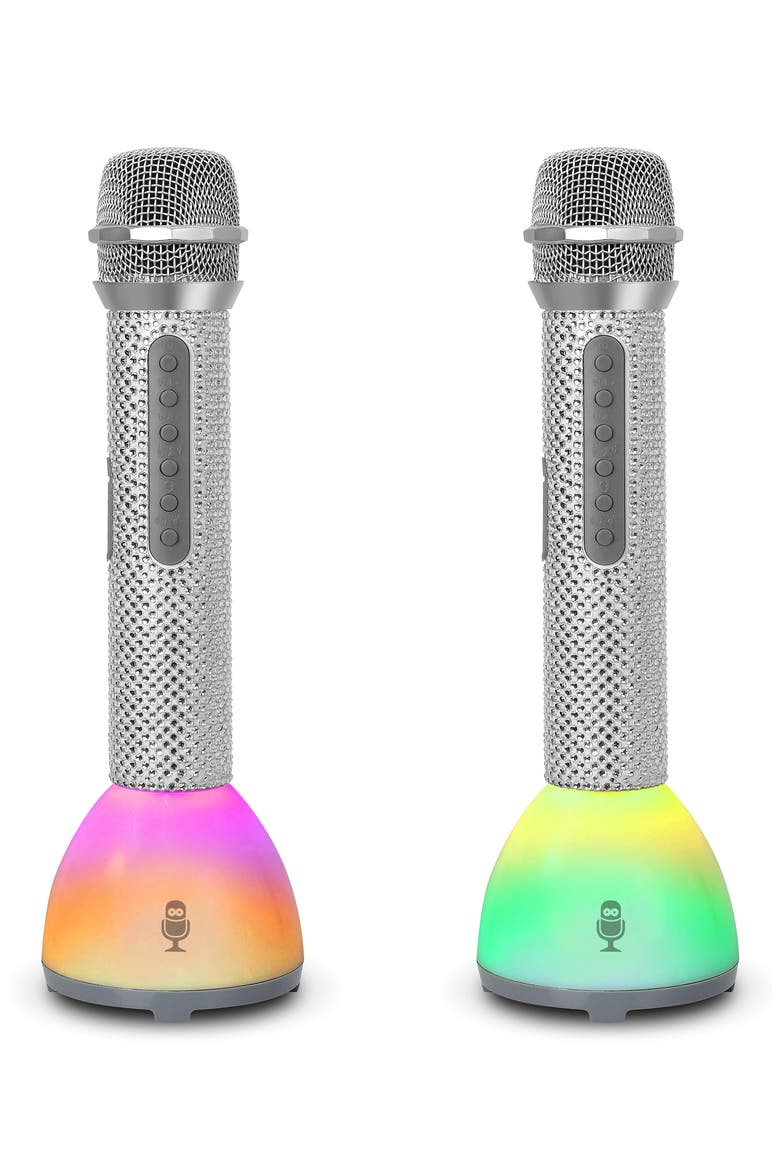 Bling Duets Wireless Walkie-Talkie Microphone, Main, color, GREY