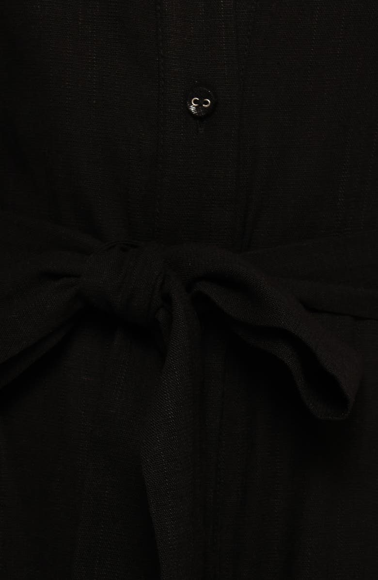 Petal & Pup Minnie Short Sleeve Stretch Cotton Jumpsuit, Alternate, color, 