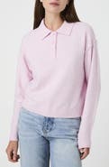 French Connection Gisselle Knit Polo Top