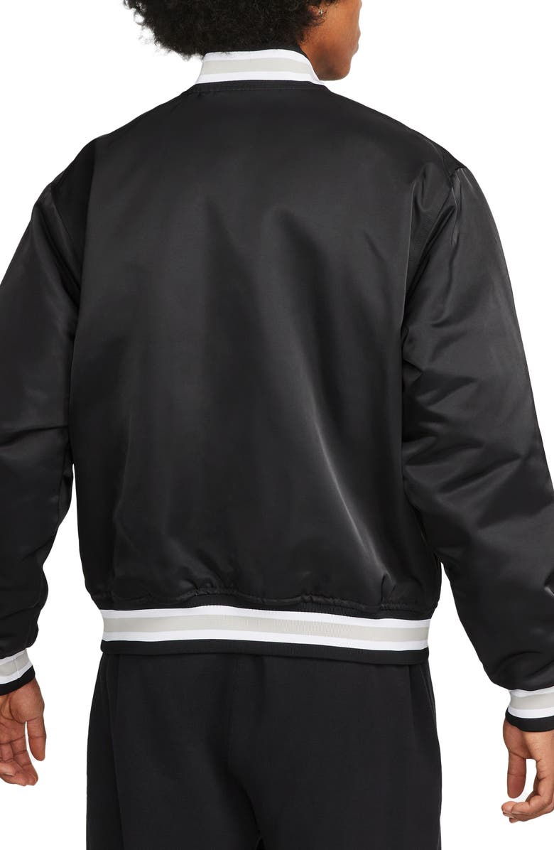 Nike Dugout Satin Baseball Jacket, Alternate, color,