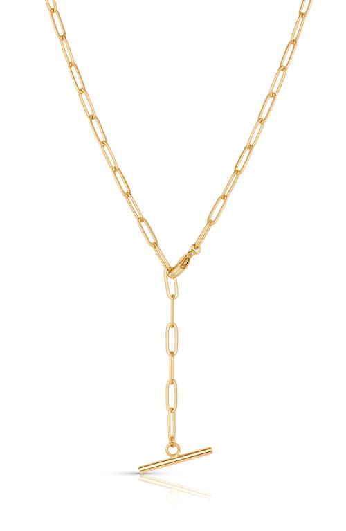 Thatch Natalie Toggle Y-necklace In 14k Gold Plated