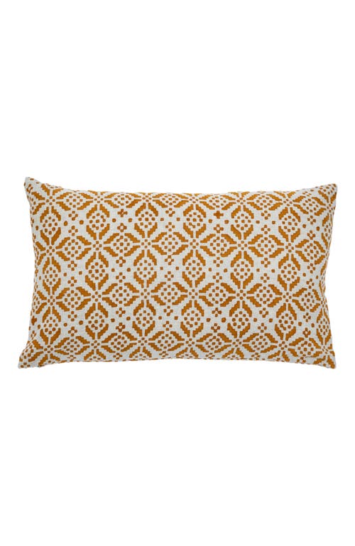 Alamwar Kodava Ochre Pillow Cover  product