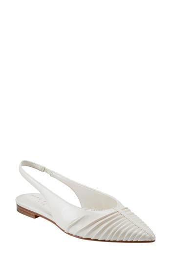 Marc Fisher Ltd Dalatee Slingback Pointed Toe Flat