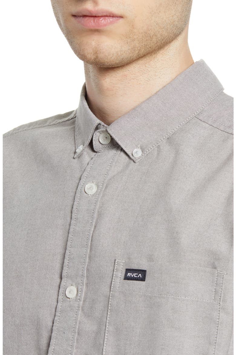 That'll Do Button-Down Shirt, Alternate, color, OLIVE