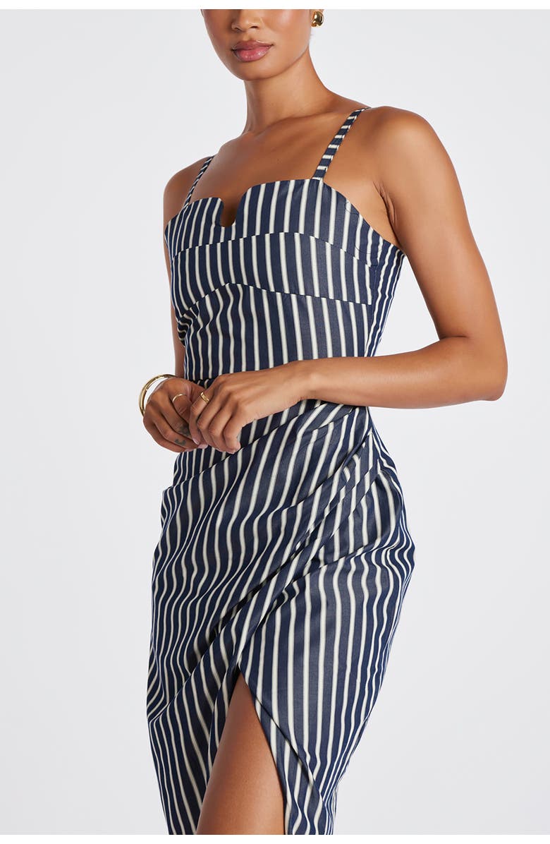 Bishop + Young Seville Corset Dress, Alternate, color, Stripe