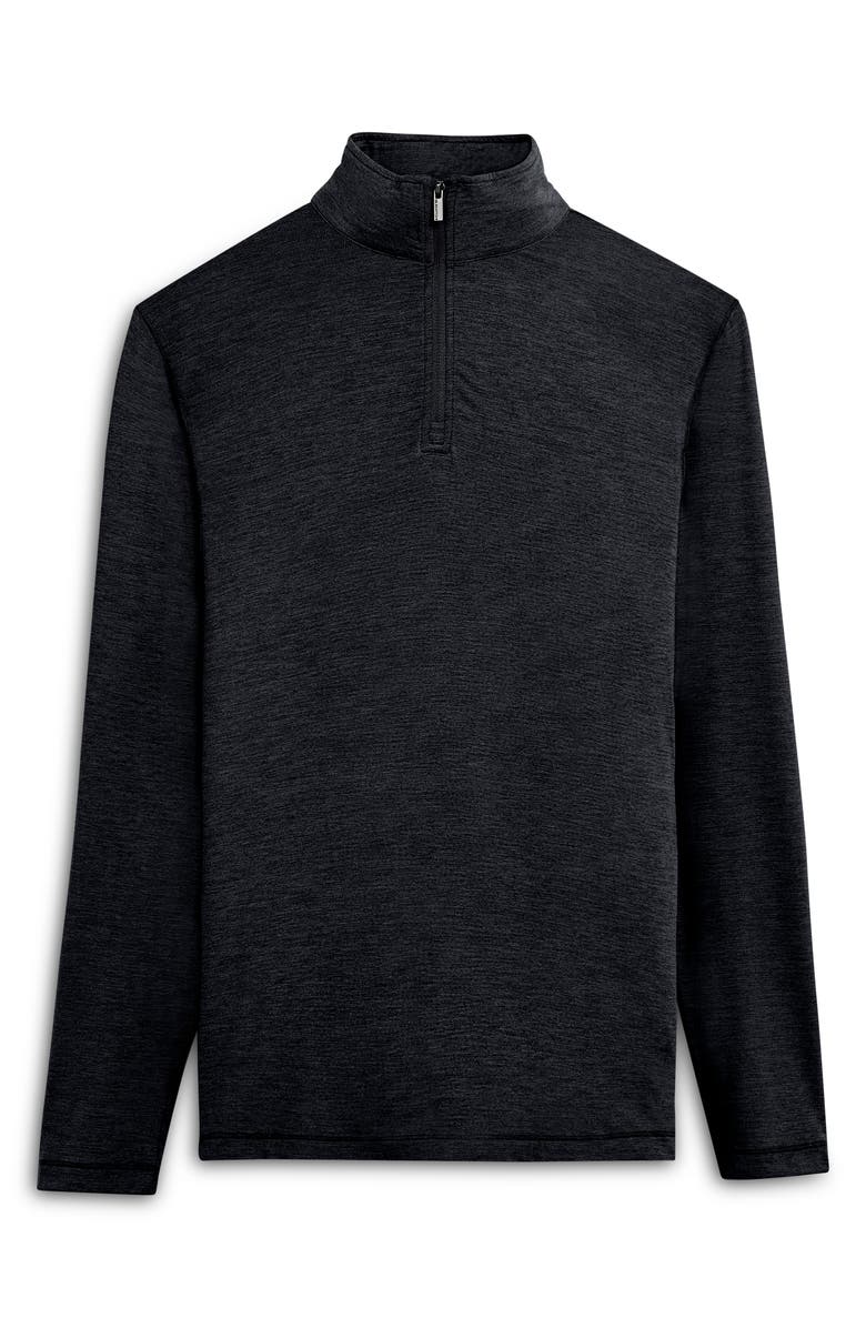 Bugatchi Quarter Zip Performance Pullover, Alternate, color, 