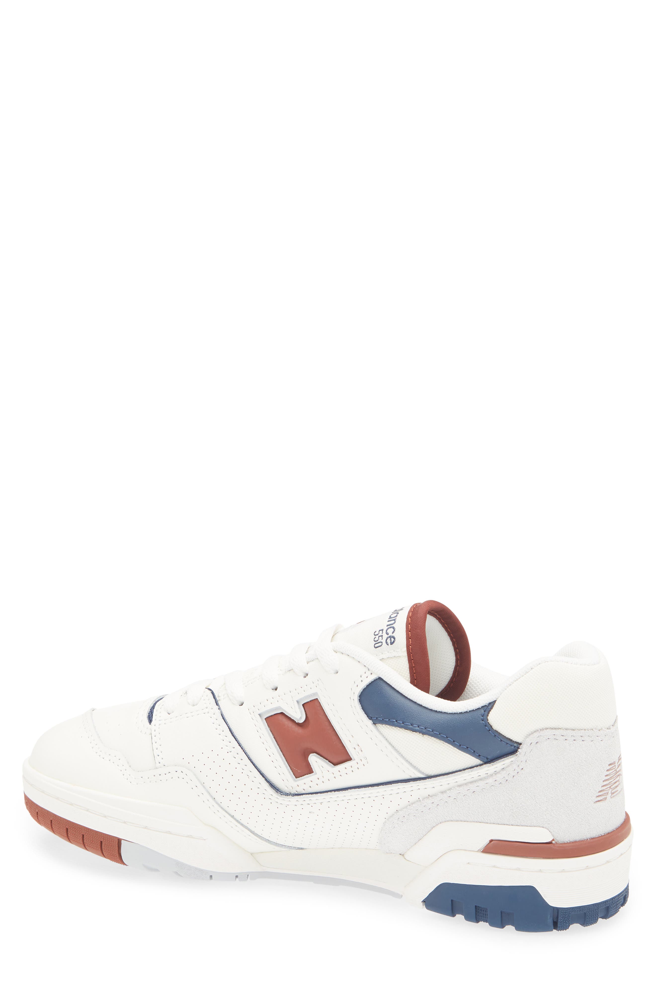 New Balance 550 Basketball Sneaker, Alternate, color, Sea Salt/ Relic Brown