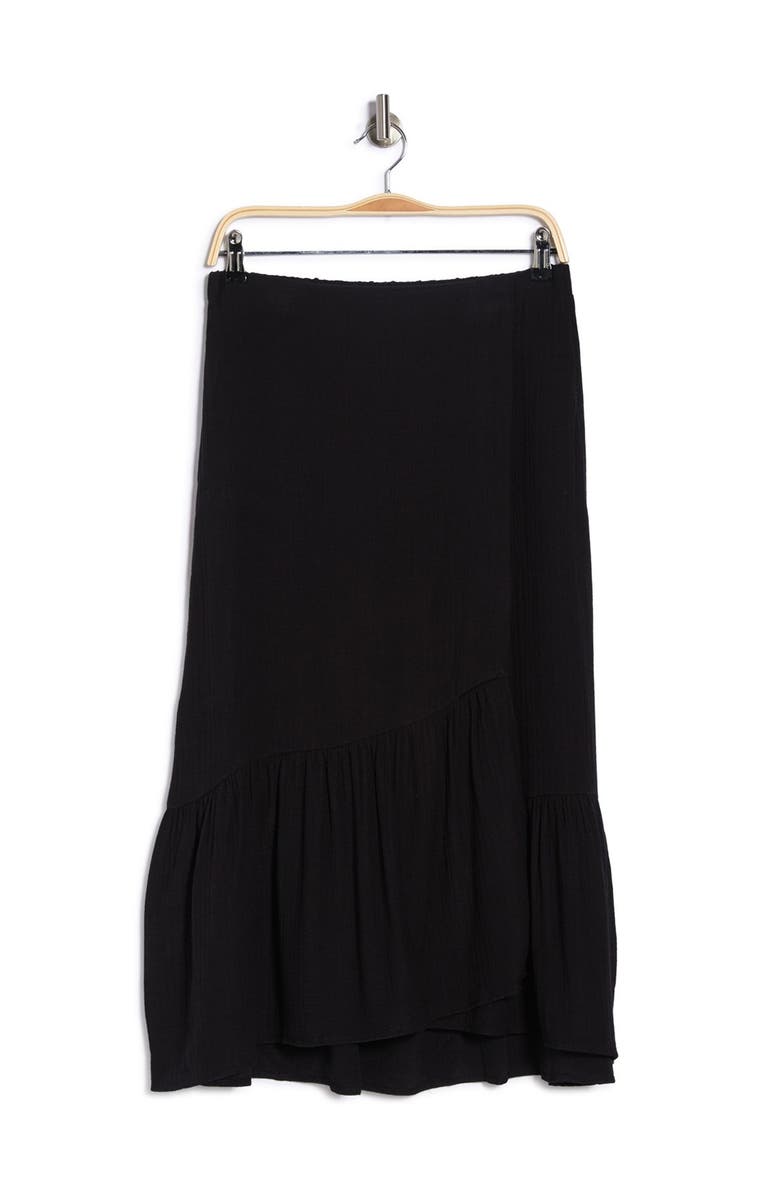 NANETTE NANETTE FOOTWR Ruffle Midi Skirt, Main, color,