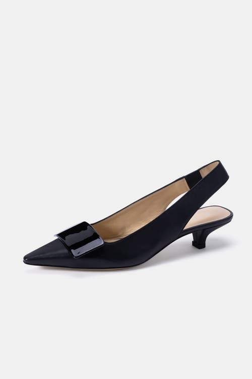 Bells & Becks Livia Pointy Toe Slingback With Tab