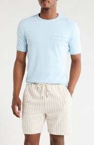 DENIM AND FLOWER Tipped Pocket T-Shirt