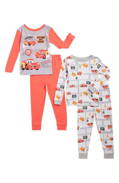 Disney® Pixar® Cars Assorted 2-Pack Print Fitted Two-Piece Pajamas (Toddler)