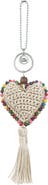 The Sak Yarnicharmz Crochet Heart Dangle