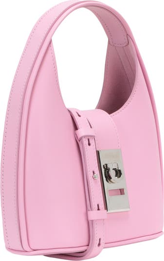 Gancio Leather Shoulder Bag