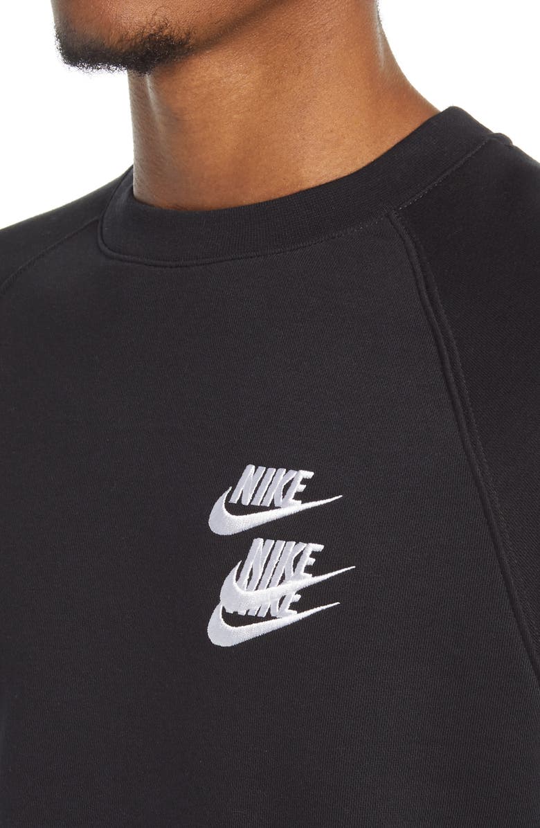 Nike Sportswear World Tour Embroidered Crewneck Sweatshirt, Alternate, color,