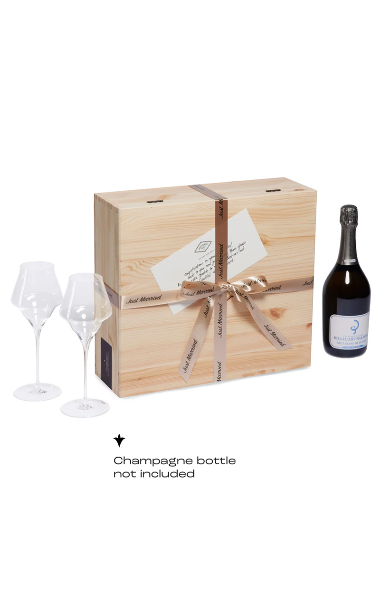 Josephinenhütte Josephine Wedding Gift Box, Main, color, Clear