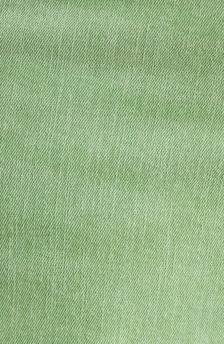 Wit & Wisdom Skyrise High Waist Dolphin Hem Denim Shorts, Alternate, color,