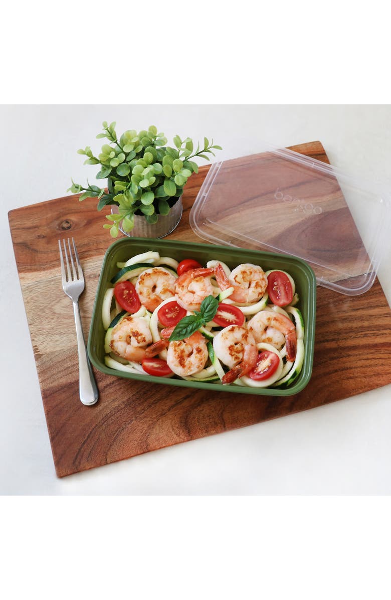 BENTGO 80-Piece Meal Prep Set, Alternate, color, Earth Tones