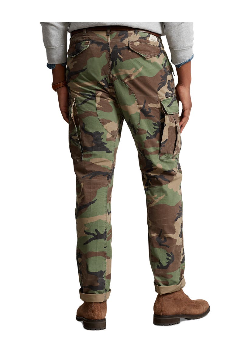 Big & Tall Camo Cargo Joggers, Alternate, color, SURPLUS CAMO