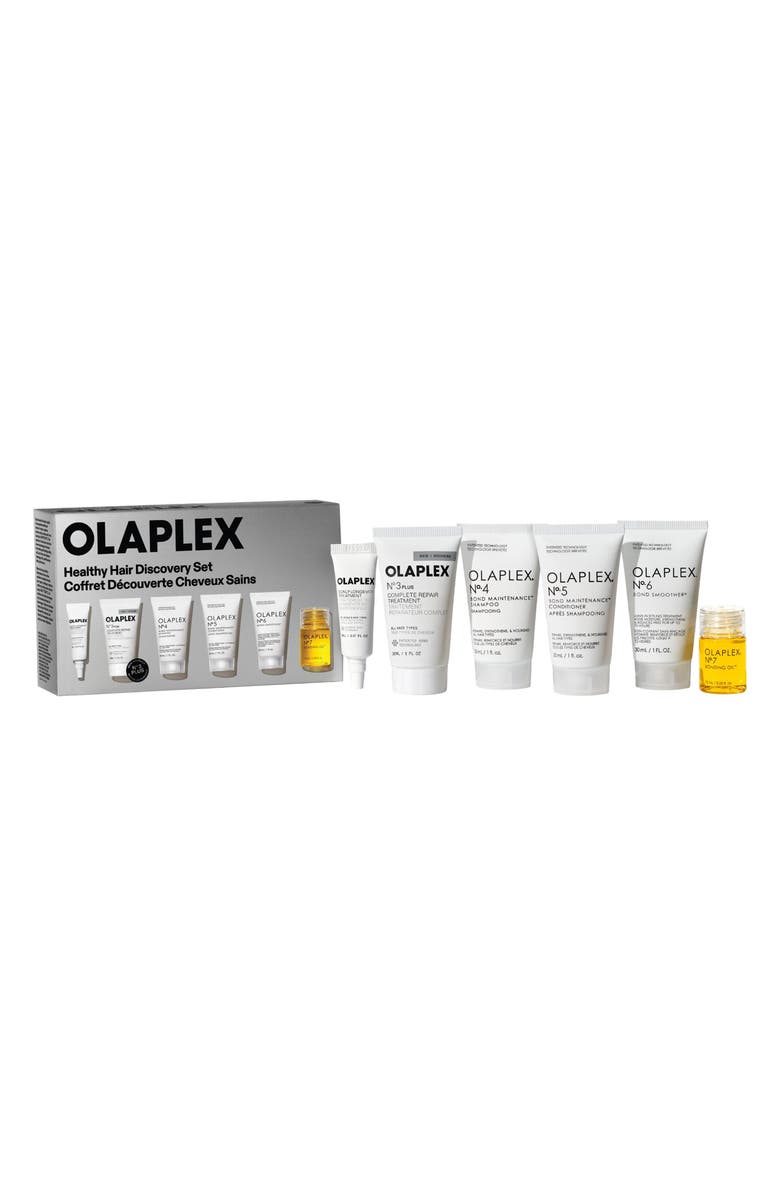 Olaplex Healthy Hair Discovery Set $36 Value, Main, color, 