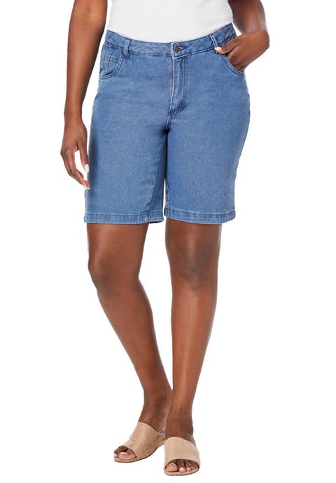 Classic Cotton Denim Shorts (Plus Available)