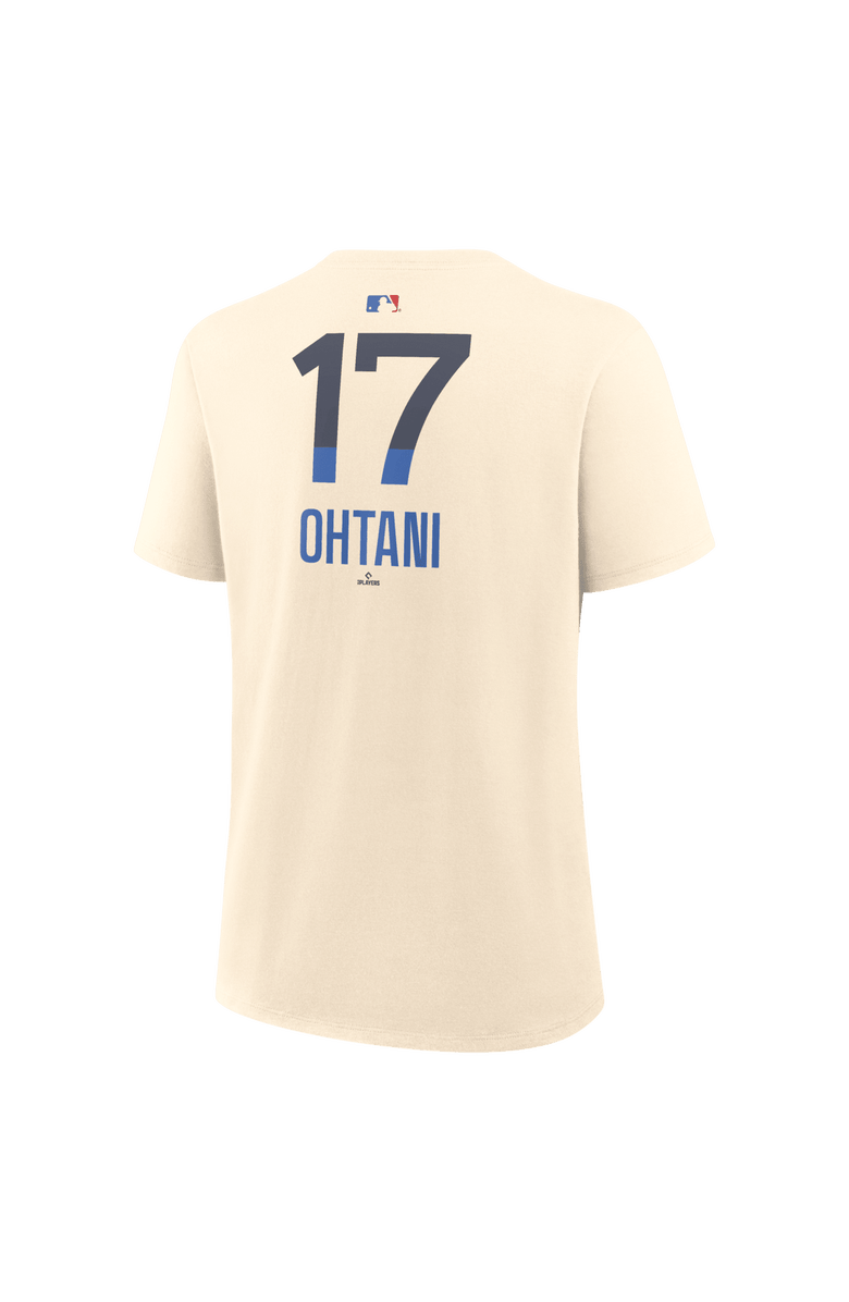 Nike Women's Nike Shohei Ohtani Natural Los Angeles Dodgers City Connect Name & Number T-Shirt, Alternate, color, Natural