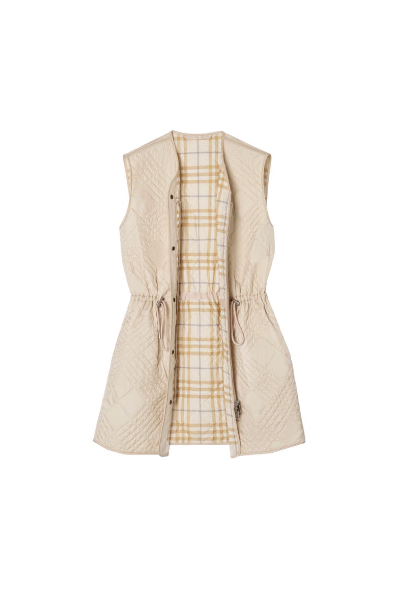 Quilted Nylon Walby Warmer, Alternate, color, Stone beige