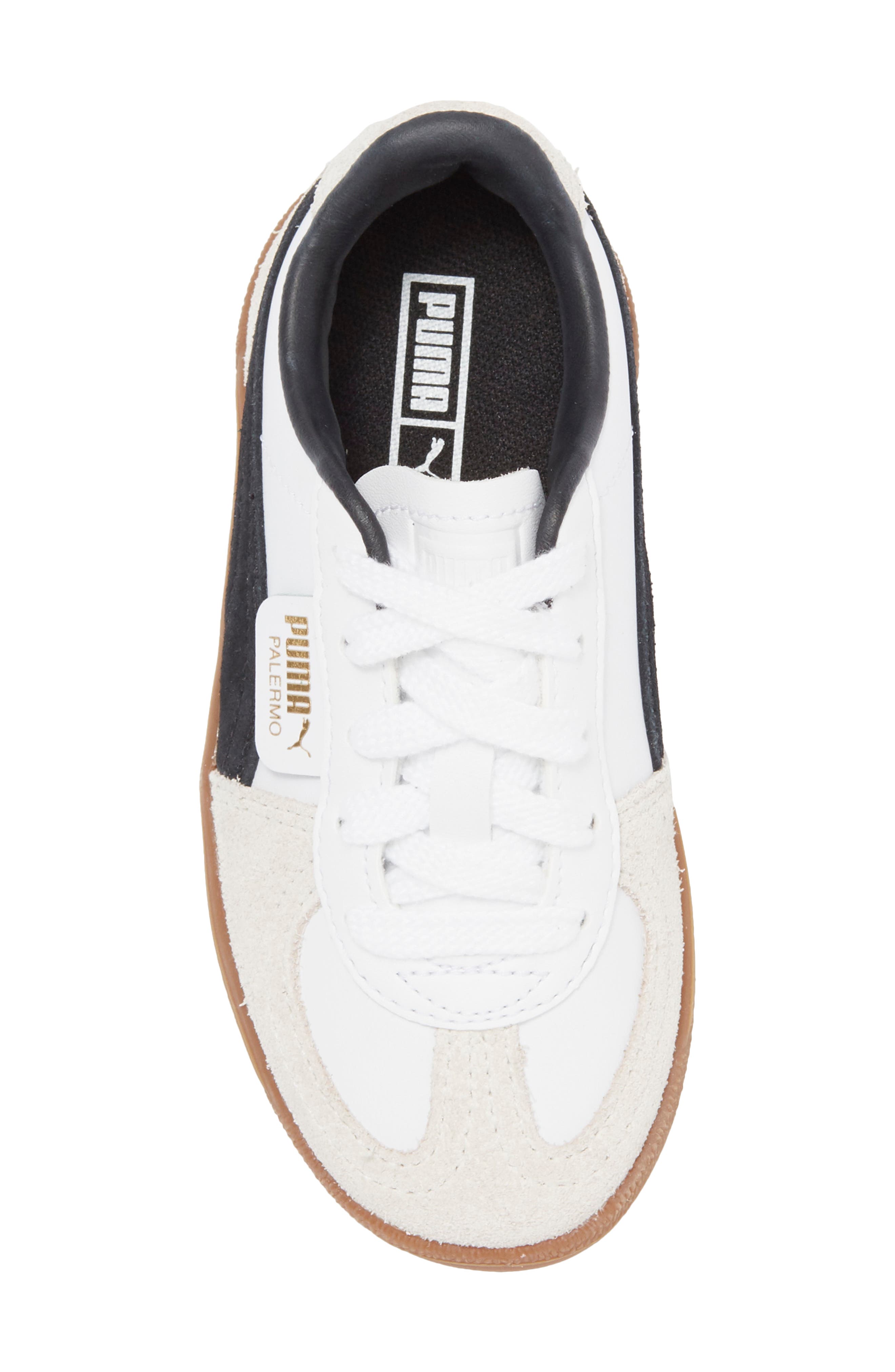 Kids' Palermo Sneaker, Alternate, color, PUMA WHITE-DARK INDIGO