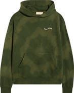 Museum of Peace & Quiet Wordmark Tie Dye Cotton Hoodie