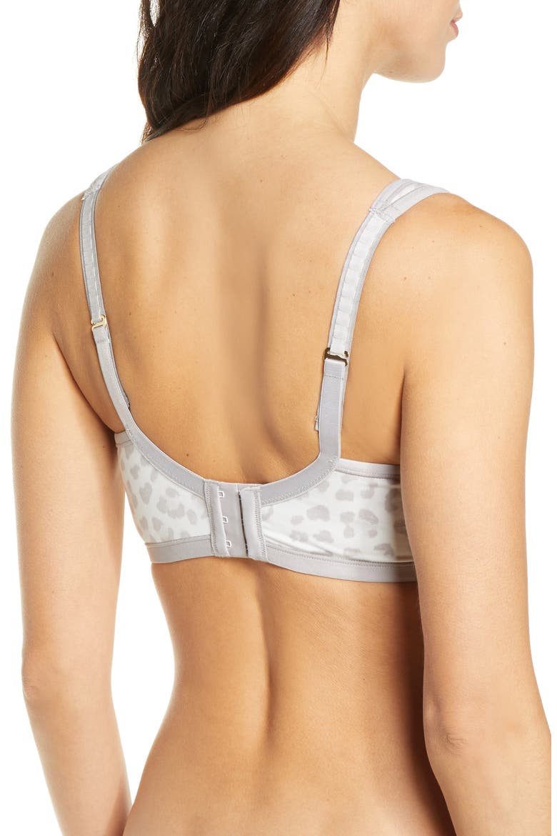 Yogi Convertible Sports Bra, Alternate, color, LEAD CHEETAH PRINT