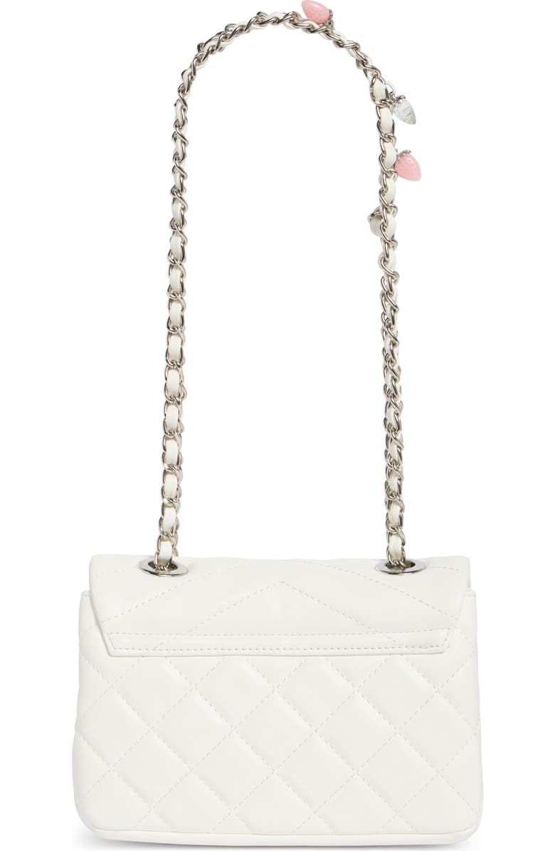 ALDO Alnilam Quilted Crossbody Bag, Alternate, color, White