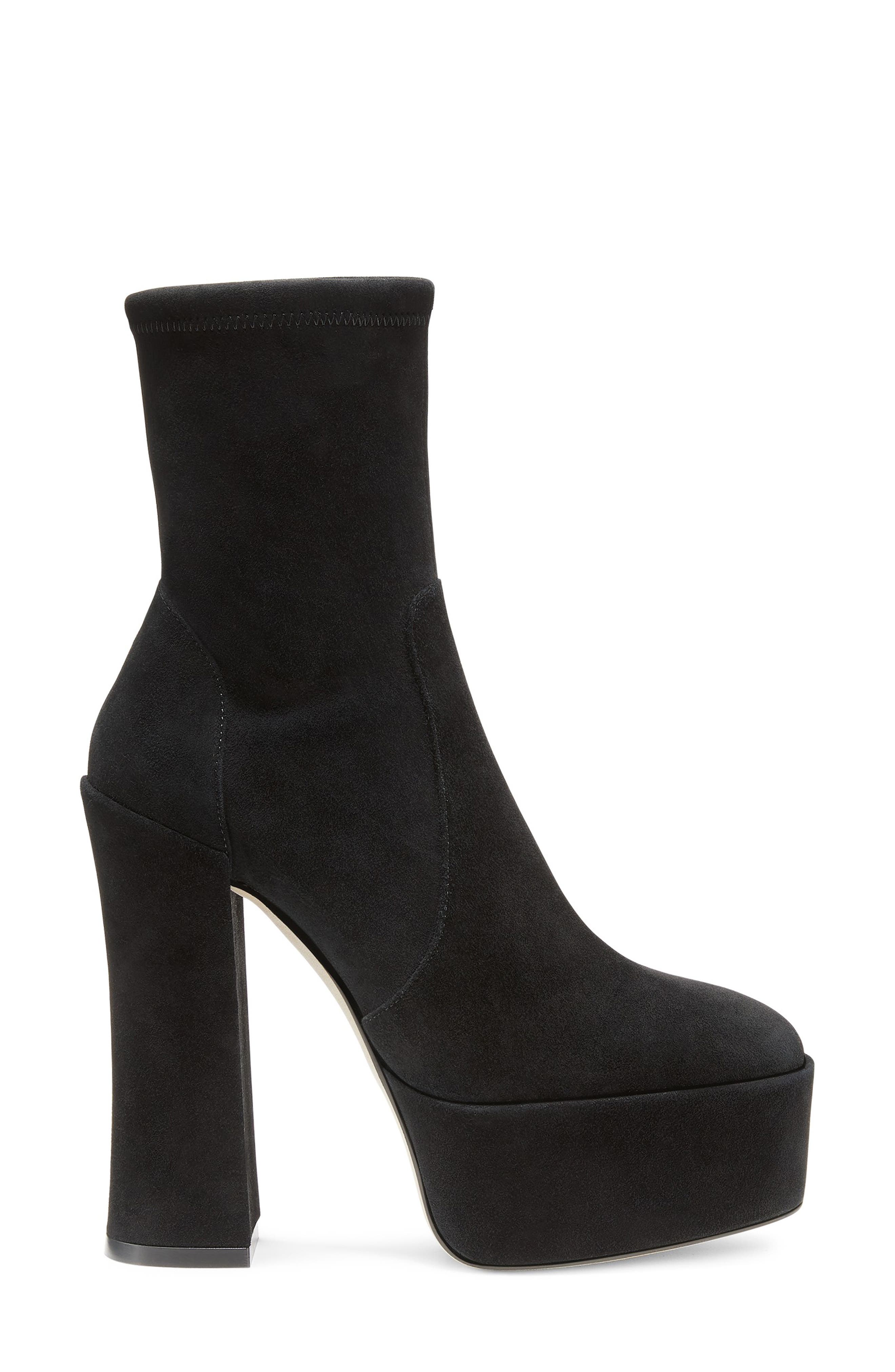 Stuart Weitzman Skyhigh 145 Stuart Platform Boot, Alternate, color, 