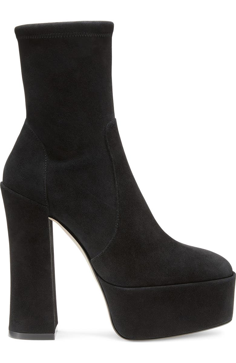 Stuart Weitzman Skyhigh 145 Stuart Platform Boot, Alternate, color,