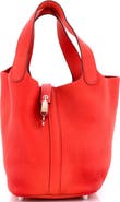 Pre-Owned Hermes Picotin Lock Bag Clemence PM