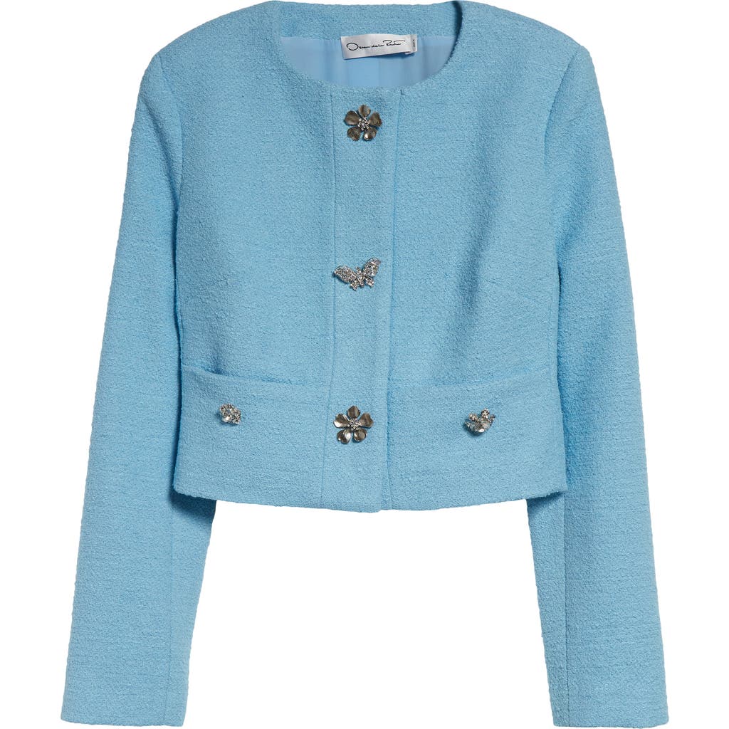 Oscar De La Renta Tweed Suiting Jacket