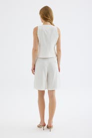 Monlicia Vera Tencel Bermuda Shorts