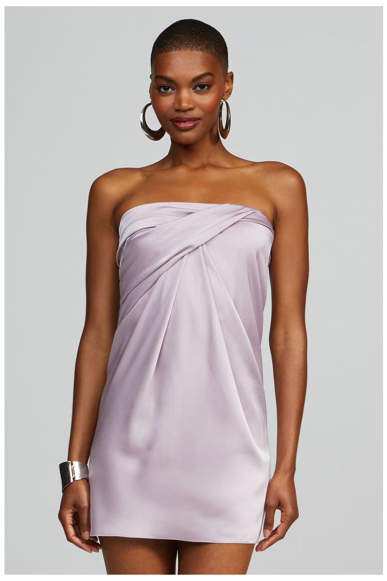 Karen Dress in Charmeuse, Alternate, color, Lavender