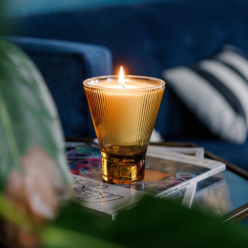 Ozaiz Zai Candle In Yellow