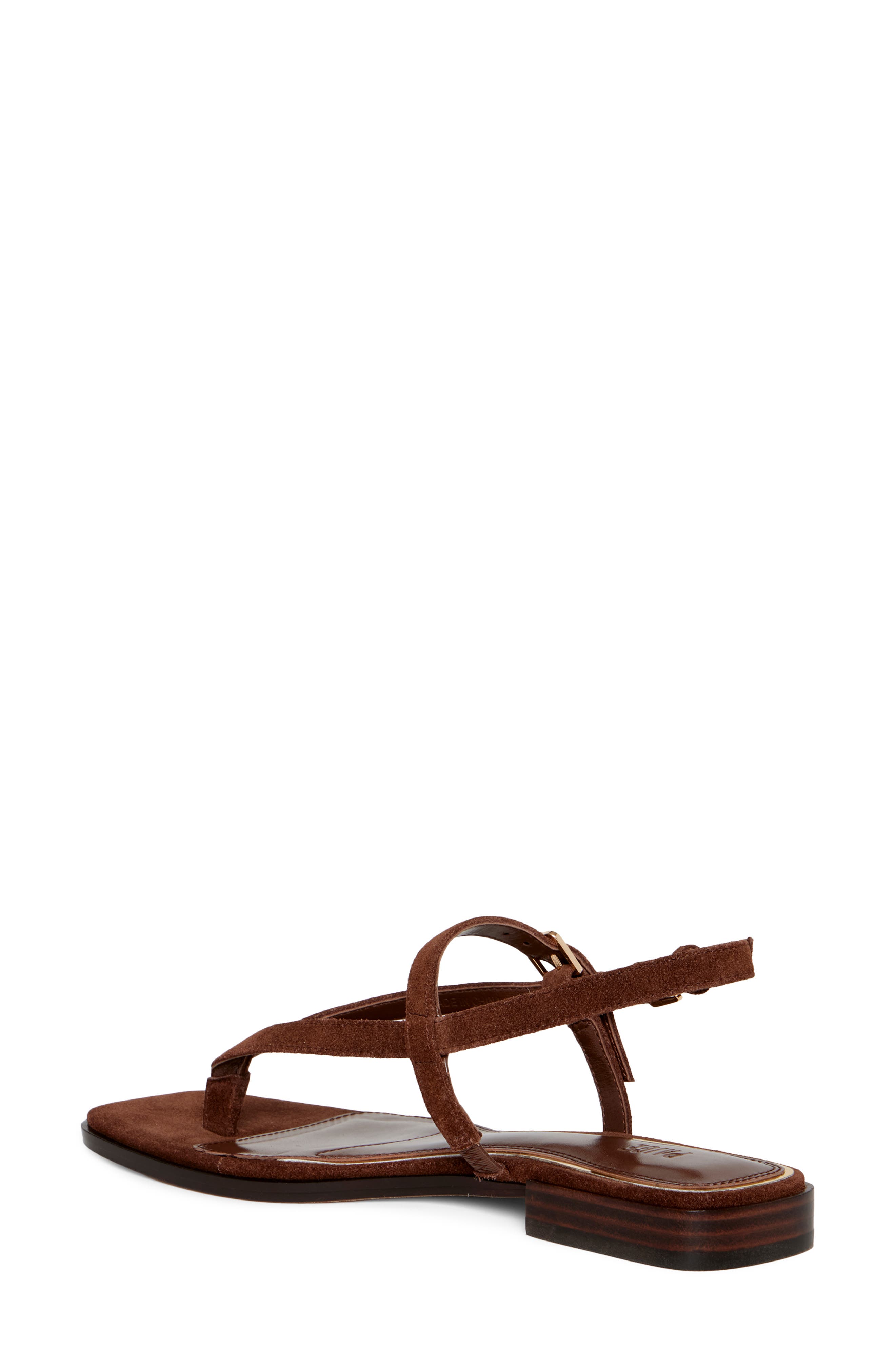 PAIGE Regan Sandal, Alternate, color, Mahogany