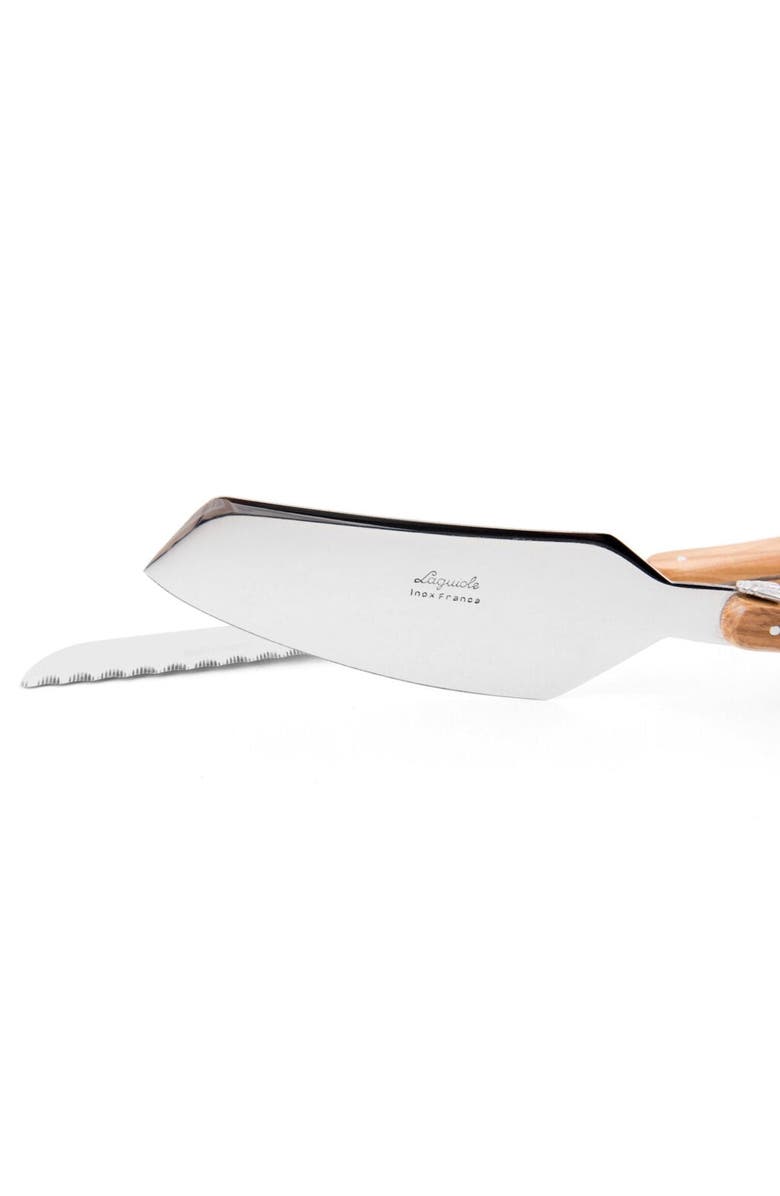 Be Home Laguiole Cake Serving Set in Wooden Box, Alternate, color, Silver