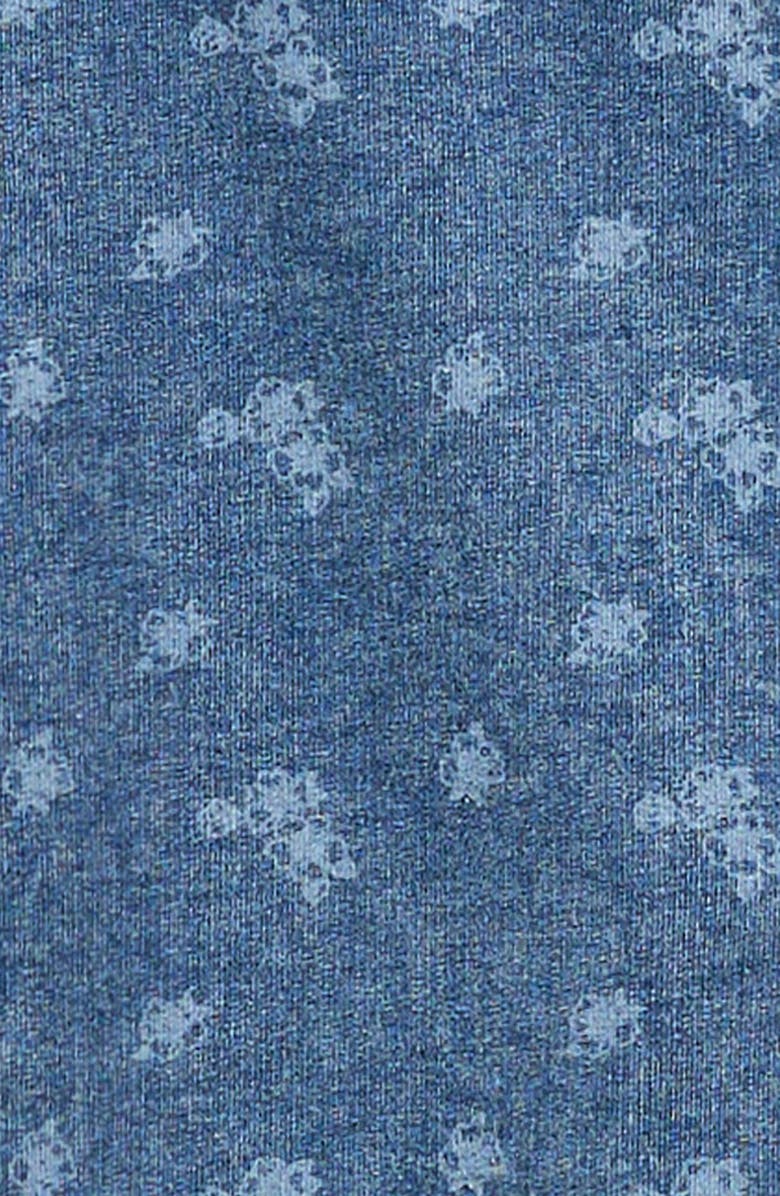 Splendid Bloom Kissed Top & Leggings Set, Alternate, color, Floral Indigo