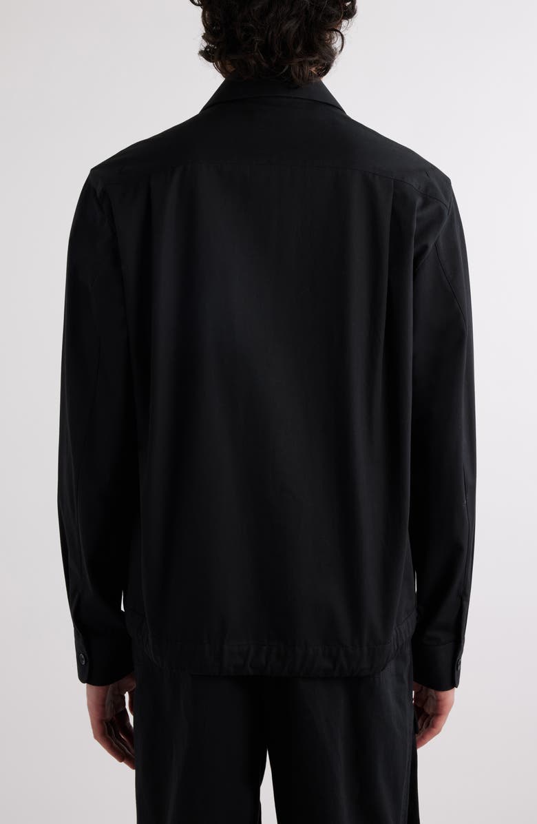Givenchy Button-Up Overshirt, Alternate, color, 