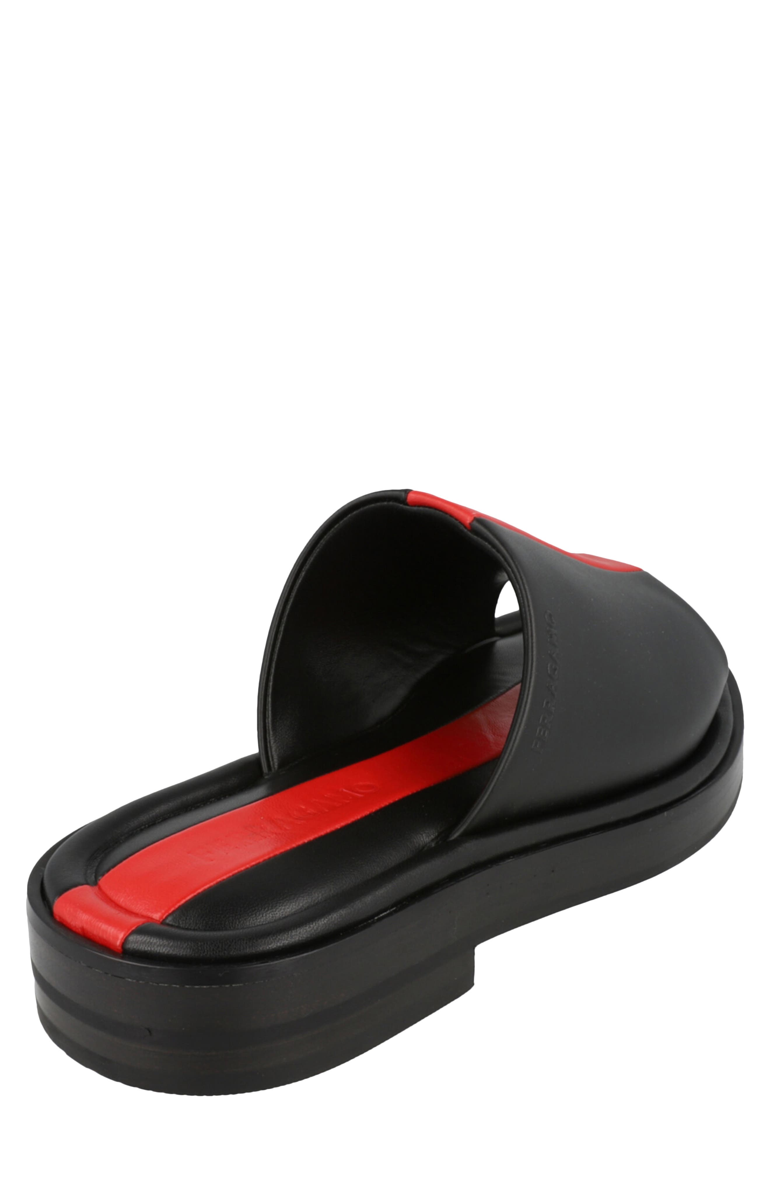 FERRAGAMO Facundo Slide Sandal, Alternate, color, Black