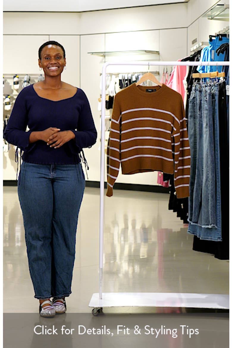 Stripe Cashmere Sweater video