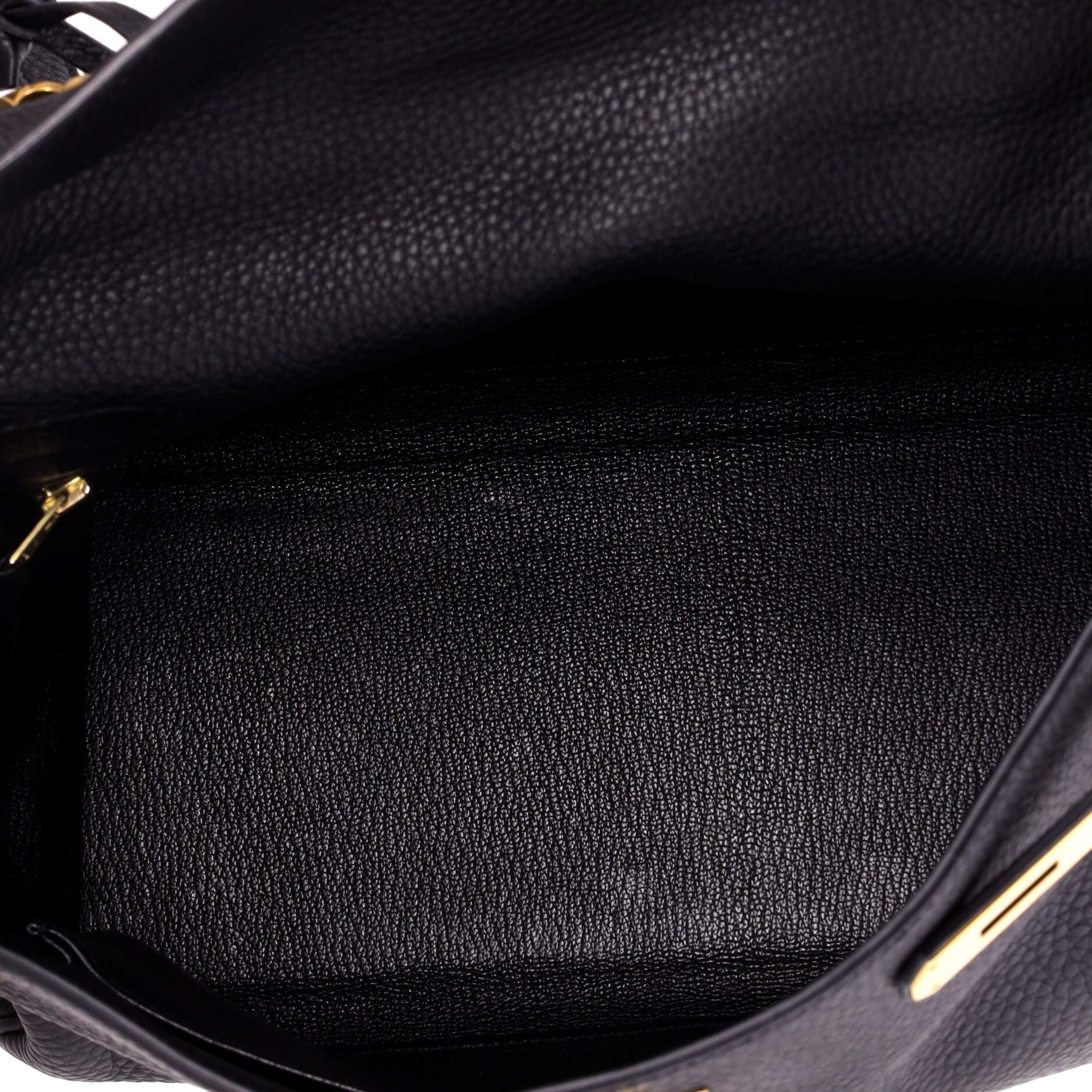 Kelly Handbag Black Togo with Gold Hardware 32, Alternate, color, Black