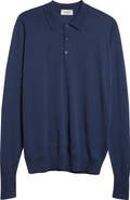 John Smedley Cotswold Wool Polo Sweater
