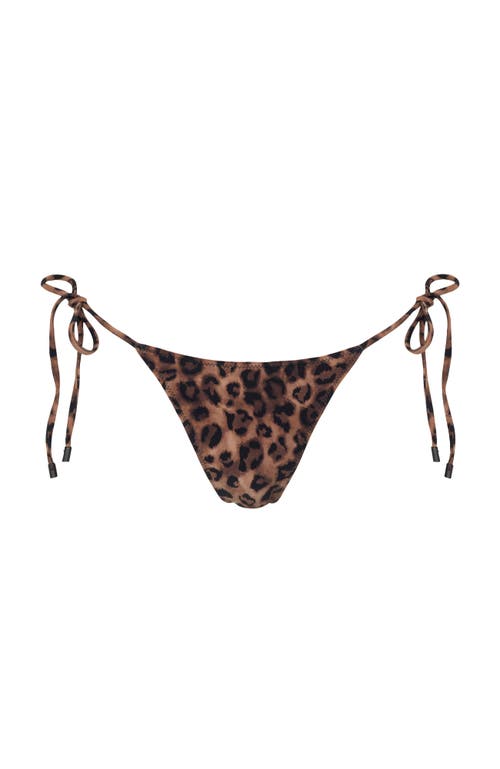 Sunkissed Le Triangle Swim Bottom In Leopard